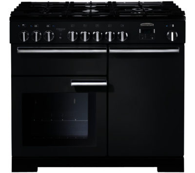 RANGEMASTER  Professional Deluxe 100 Dual Fuel Range Cooker - Slate & Chrome